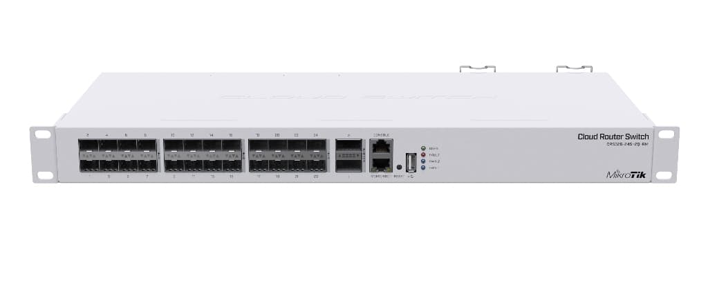 MikroTik CRS326-24S+2Q+RM 24 Port SFP+ 2QSFP Omurga Switch