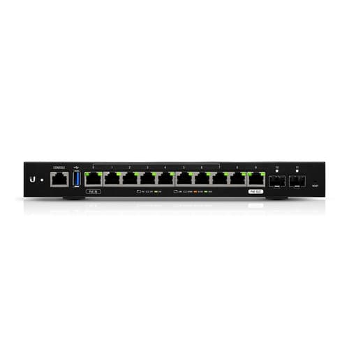 UBNT-ER-12 UBNT EdgeRouter 12 10 Port Gigabit Ethernet 2 Port 1.25GSFP Firewall Router