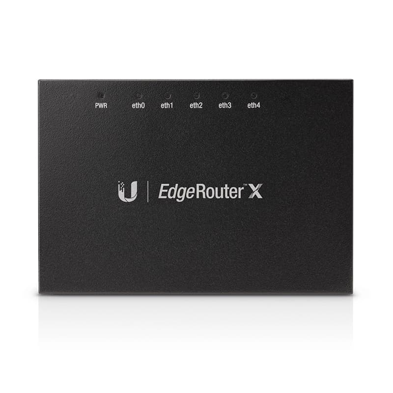 UBNT EdgeRouter X (ER-X) – Gigabit Router, 24V Pasif PoE Girişi ve PoE Passthrough Destekli Kompakt Router