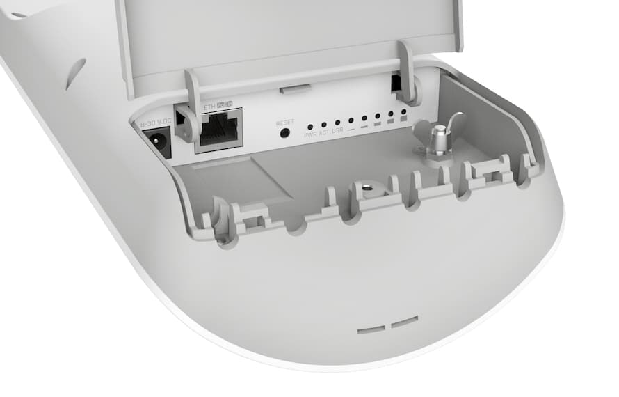 MikroTik mANTBox 2 12s | 2.4 GHz 12 dBi 120° Sektör AP, 802.11n, Gigabit — Otel, Park, Plaj Hotspot için Dış Mekan AP