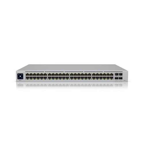 UBNT UniFi Switch Pro 48 (USW-Pro-48) | 48 Port Gigabit, 4x 10G SFP+, Layer 3 Switch