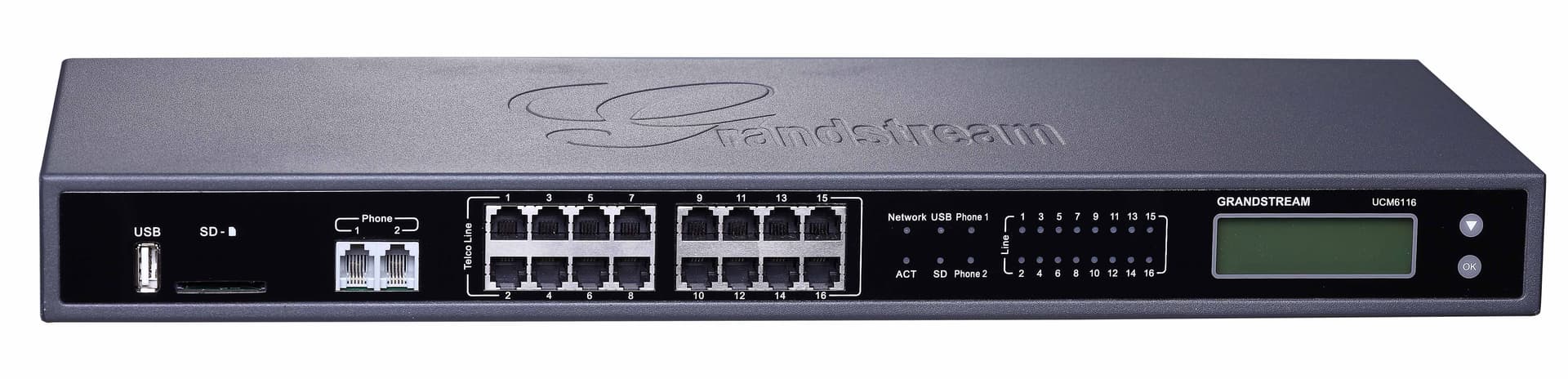Grandstream  UCM6116 IPPBX  IP Santral