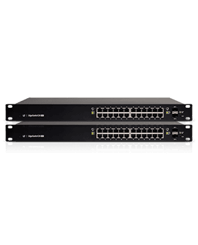 UBNT ES-24-250W - UBNT EdgeSwitch 24 Port 250W PoE+ Layer3 Yönetilebilir Switch