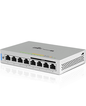 UBNT US-8-60W - UBNT UniFi Switch 8 Port 60W Layer3 Yönetilebilir Switch