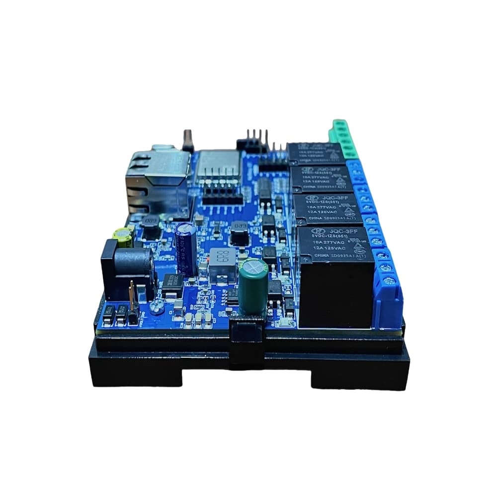 NetRelay IoT Development Board 4 Röle (PoE-Ethernet-WiFi Lan Relay) Geliştirme Kartı (Adaptörlü)