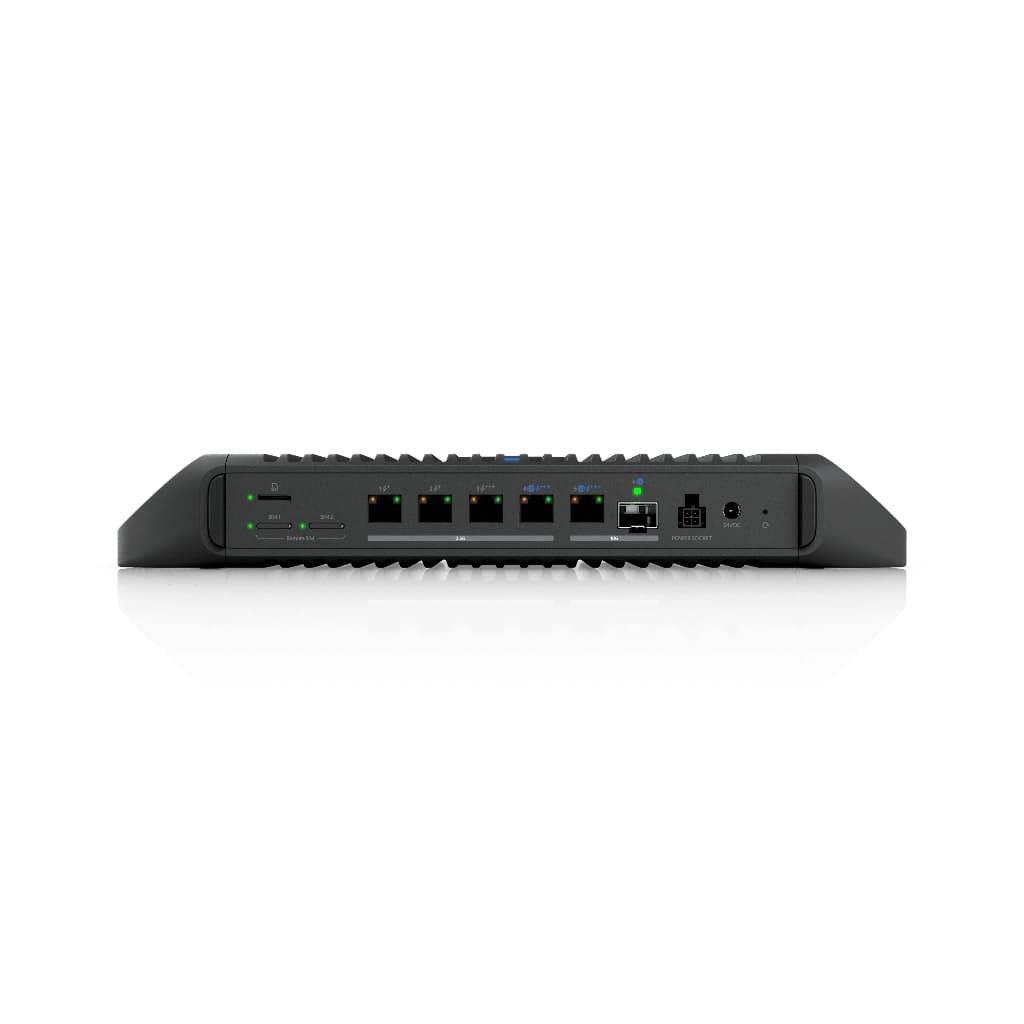 UBNT UniFi Cloud Gateway Industrial (UCG-Industrial) — 5 Gbps IPS/IDS, 350W PoE Gücü ve 10G Uplink’li Endüstriyel UniFi Gateway