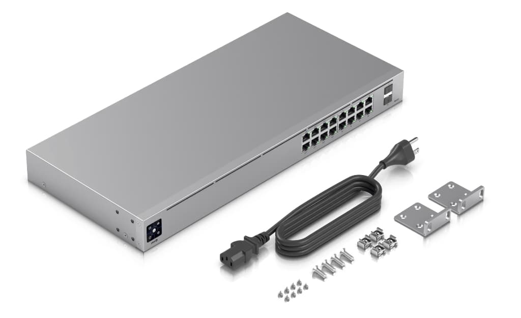 UBNT UniFi Standard 16 PoE (USW-16-POE) | 16 Port Layer 2 PoE Switch