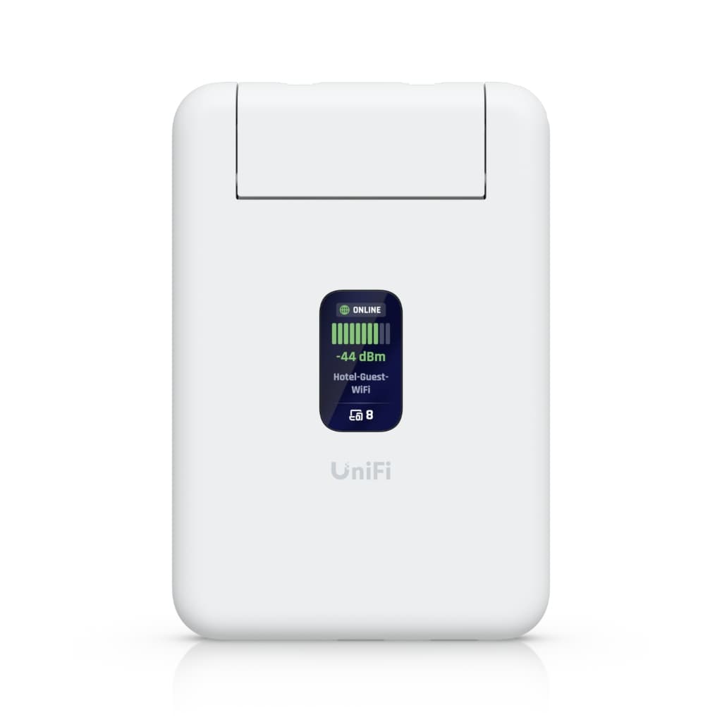 UBNT UniFi Travel Router (UTR) – Ultra İnce Seyahat Router’ı | WireGuard & OpenVPN VPN, 2× Gigabit Ethernet, WiFi 5, USB-C