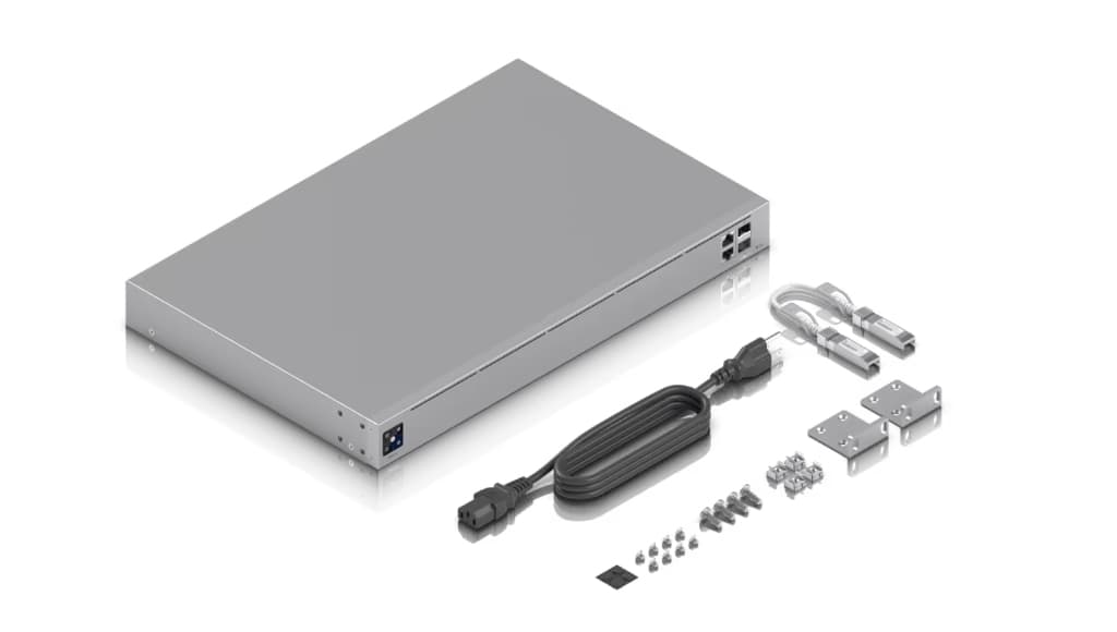 UBNT UniFi Gateway Pro (UXG-Pro) 10G Multi-WAN, 3.5 Gbps IDS/IPS, UniFi Power Backup