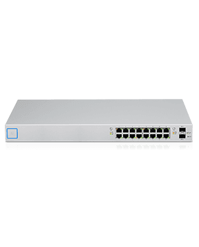 UBNT UniFi US-16-150W Switch 16 Port 150W PoE+ Layer3 Yönetilebilir Switch