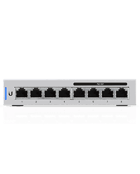 UBNT US-8-60W - UBNT UniFi Switch 8 Port 60W Layer3 Yönetilebilir Switch