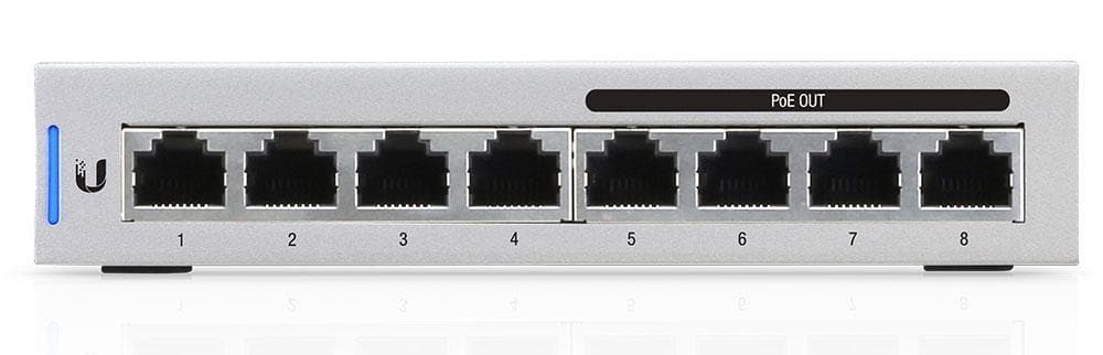 UBNT US-8-60W - UBNT UniFi Switch 8 Port 60W Layer3 Yönetilebilir Switch