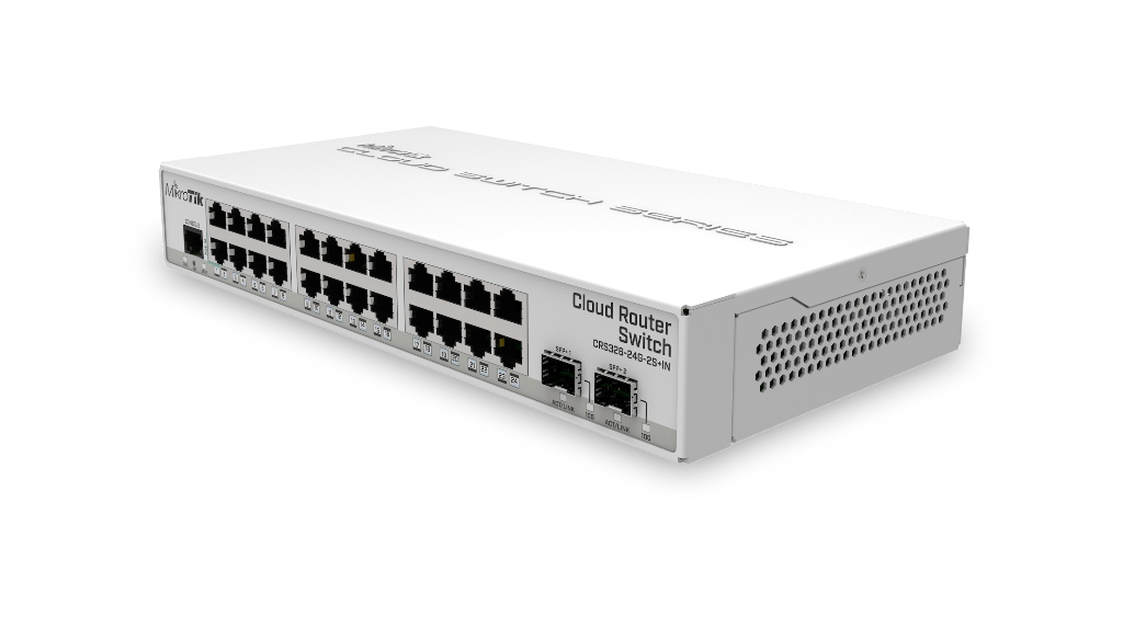 MikroTik CRS326-24G-2S+IN 24× Gigabit + 2× 10G SFP+, masaüstü yönetilebilir switch ürün fiyat/ fiyatı, satış, Hemen Al, Sepete Ekle