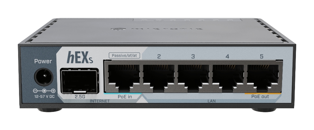 Mikrotik hEX S (2025) MikroTik hEX S (2025) 2.5 SFP Firewall Router