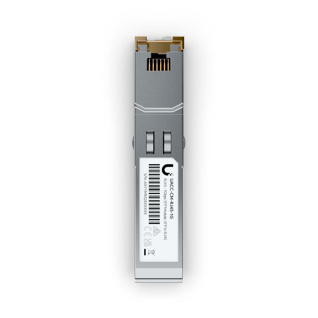 UBNT SFP to RJ45 Adaptör UBNT UACC-CM-RJ45-1G SFP to RJ45 Adaptör (1G)  - görsel 3