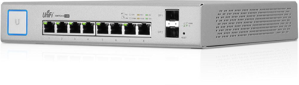 UBNT UniFi Switch 8 150W UBNT UniFi US-8-150W - UBNT UniFi Switch 8 Port 150W PoE+ Layer3 Yönetilebilir Switch - US-8-150W - görsel 10