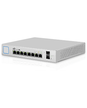 UBNT UniFi Switch 8 150W UBNT UniFi US-8-150W - UBNT UniFi Switch 8 Port 150W PoE+ Layer3 Yönetilebilir Switch - US-8-150W - görsel 2