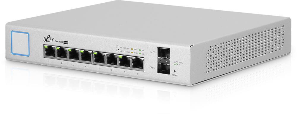 UBNT UniFi Switch 8 150W UBNT UniFi US-8-150W - UBNT UniFi Switch 8 Port 150W PoE+ Layer3 Yönetilebilir Switch - US-8-150W - görsel 8