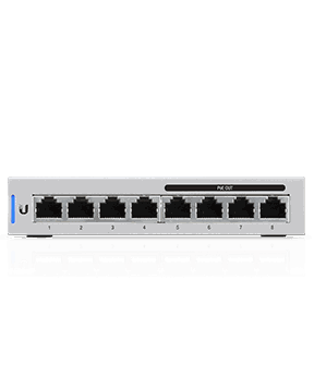 UBNT UniFi Swich 8 60W UBNT US-8-60W - UBNT UniFi Switch 8 Port 60W Layer3 Yönetilebilir Switch - görsel 3