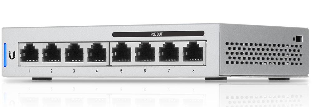 UBNT UniFi Swich 8 60W UBNT US-8-60W - UBNT UniFi Switch 8 Port 60W Layer3 Yönetilebilir Switch - görsel 6
