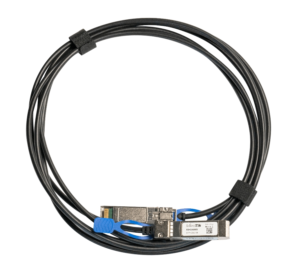 Mikrotik MikroTik XS+DA0001 1 Metre 10G -25G DAC Kablo